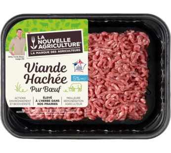 LA NOUVELLE AGRICULTURE – Viande hachée pur boeuf 5% M.G 300 g