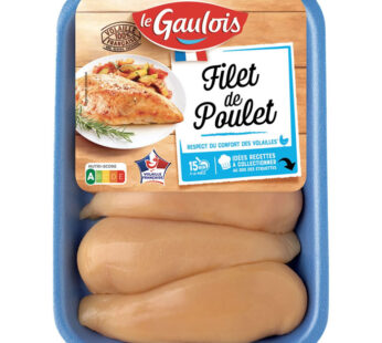 LE GAULOIS – Filets de poulet jaune (720 g)