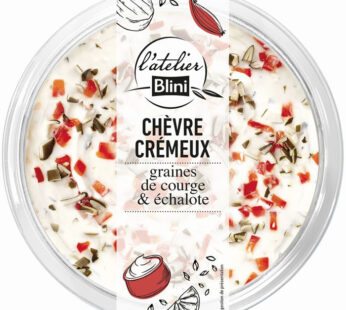 L&rsquo;ATELIER BLINI – Chèvre crémeux 140 g