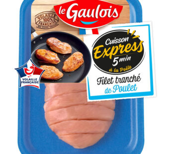 LE GAULOIS – Filet de poulet tranché cuisson express (280 g)