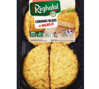 REGHALAL – Cordons bleus de volaille halal (1 kg)