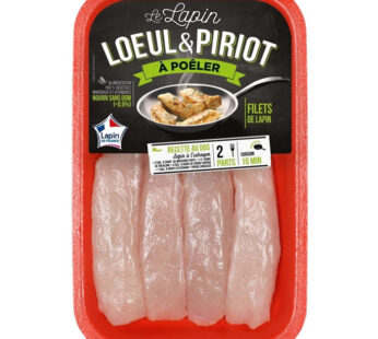 LOEUL & PIRIOT – Filets de lapin 4 x 50 g
