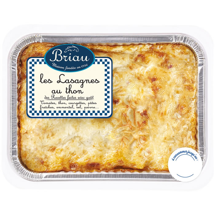 Lasagnes au thon - MAISON BRIAU