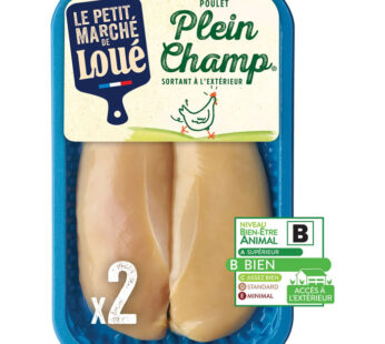 LE PETIT MARCHÉ DE LOUE – Filets de poulet Plein Champ (280 g)