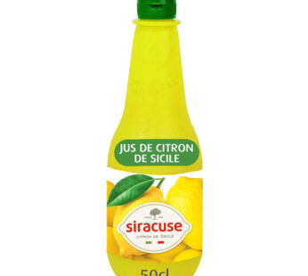 SIRACUSE – Jus de citron de Sicile 50 cl