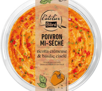Poivrons des pouilles et ricotta crémeuse – L&rsquo;ATELIER BLINI