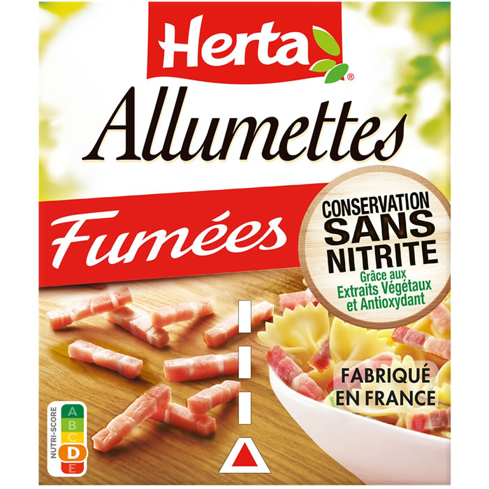 HERTA Allumettes fumées sans nitrite Petit Format
