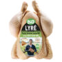 LYRE Poulet entier fermier jaune bio
