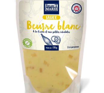 Sauce au beurre blanc, crème et échalotes – SELECT MAREE