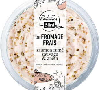 Tartinable de fromage frais et saumon fumé sauvage – L&rsquo;ATELIER BLINI