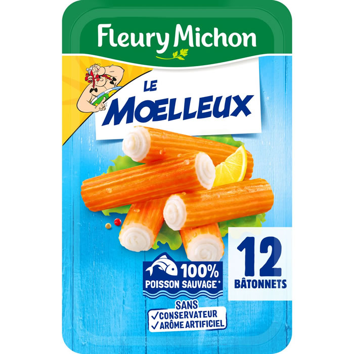 Bâtonnets de surimi - FLEURY MICHON Le Moelleux