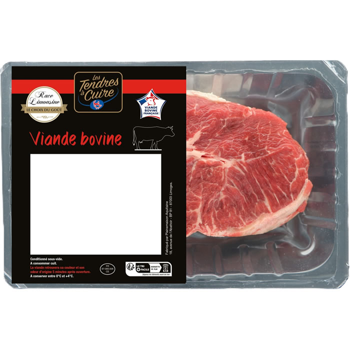 LES TENDRES A CUIRE - Paleron de boeuf race limousine 400 g