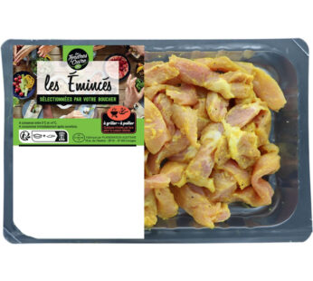 LES TENDRES A CUIRE – Émincé de porc marinade indienne 250 g