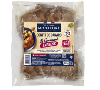 MAISON MONTFORT – Confit de cuisses de canard 4 x 250 g