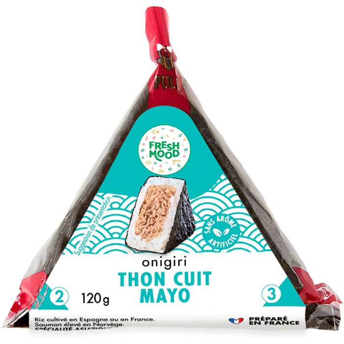 FRESHMOOD - Onigiri au thon et mayonnaise 1 pièce