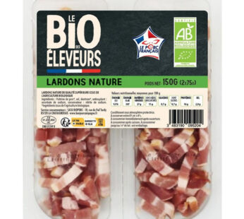 LE BIO DES ELEVEURS Lardons nature bio