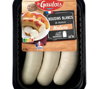 LE GAULOIS Boudins blancs de volaille nature