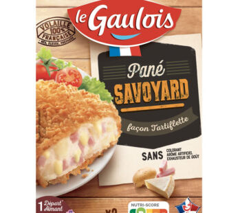 LE GAULOIS – Panés de volaille savoyard façon tartiflette (2 x 100 g)