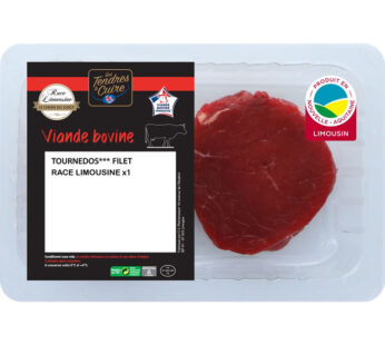 LES TENDRES A CUIRE – Tournedos *** filet race Limousine 160 g