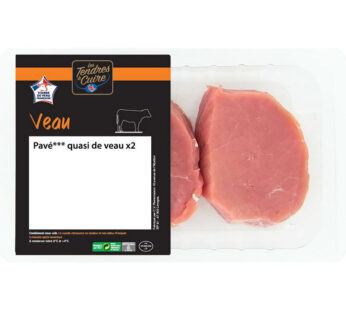 LES TENDRES A CUIRE – Pavés de veau 2 x 130 g